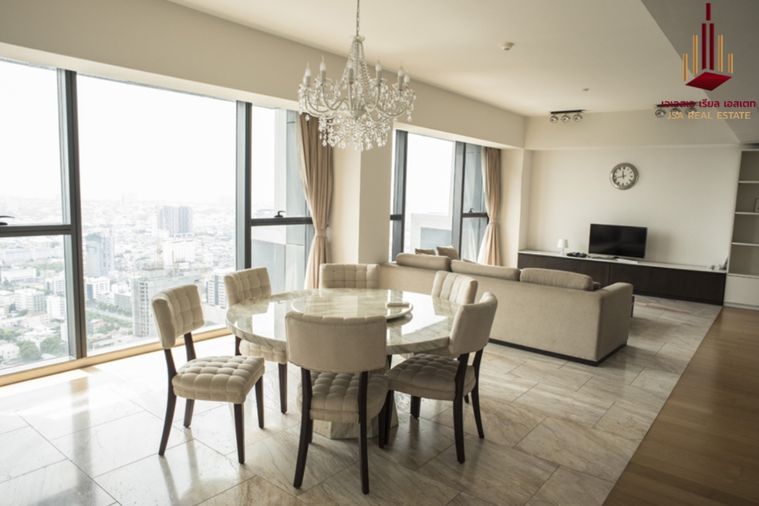 3-bed condo for rent, 193 sqm, The Met Sathorn