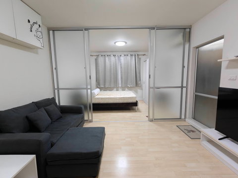 ให้เช่า ดีคอนโด รามอินทรา (ห้องมุม) 🔴🔴