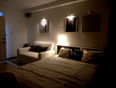 Condos for rent :  City HOME Ratchada Soi 10  1 Bedroom, 32 sq m  5th floor, corner unit new renovate