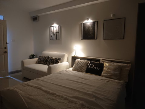 City HOME รัชดา ซ 10 ห้อง 1 นอน 32 ตรม ชั้น 4 ห้องริม ห้องตกเเต่งใหม่ MRT ห้วยขวาง