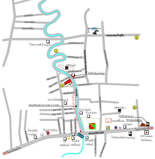 รูป ที่ดินพร้อมสิ่งปลูกสร้าง 407.1 ตร.วา อำเภอหาดใหญ่ สงขลา 25.9M - รูปที่ 2/2