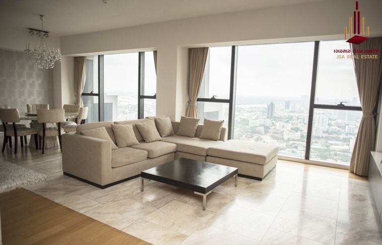 3-bed condo for rent, 193 sqm, The Met Sathorn