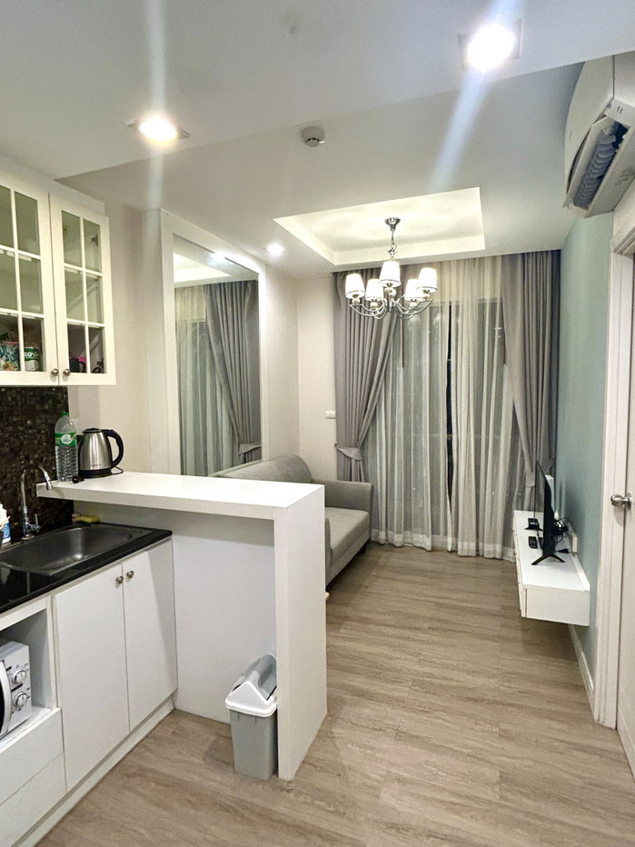 รูป ให้เช่าคอนโด The Blu X บางแสน 1 Bed room  1 Bath room 1 Living room อยู่สบาย ใกล้ทะเล เดินทางสะดวก เงียบ สงบ บรรยากาศสบายๆ  - รูปที่ 2/7