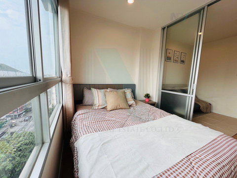 🚩 ให้เช่าคอนโด ลุมพินี วิลล์ อ่อนนุช 46 อาคาร A1 ชั้น 8 1 ห้องนอน ขนาด 23 ตรม ใกล้ Seacon Square