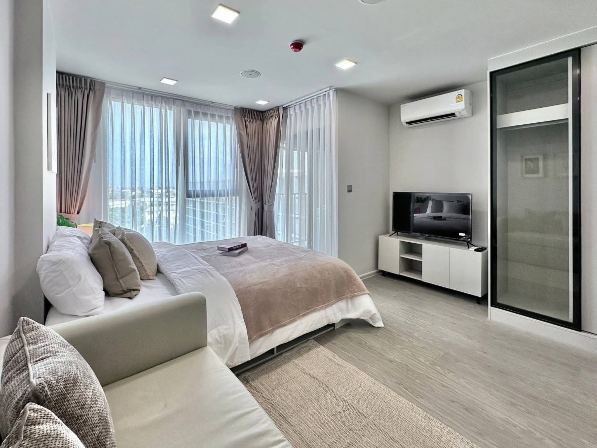 รูป 💮ให้เช่าคอนโด Atmoz Oasis Onnut ใกล้ MRTศรีนุช  ห้องสวย 24.11ตรม. มีเครื่องซักผ้า เช่าเพียง 11000- - รูปที่ 7/19