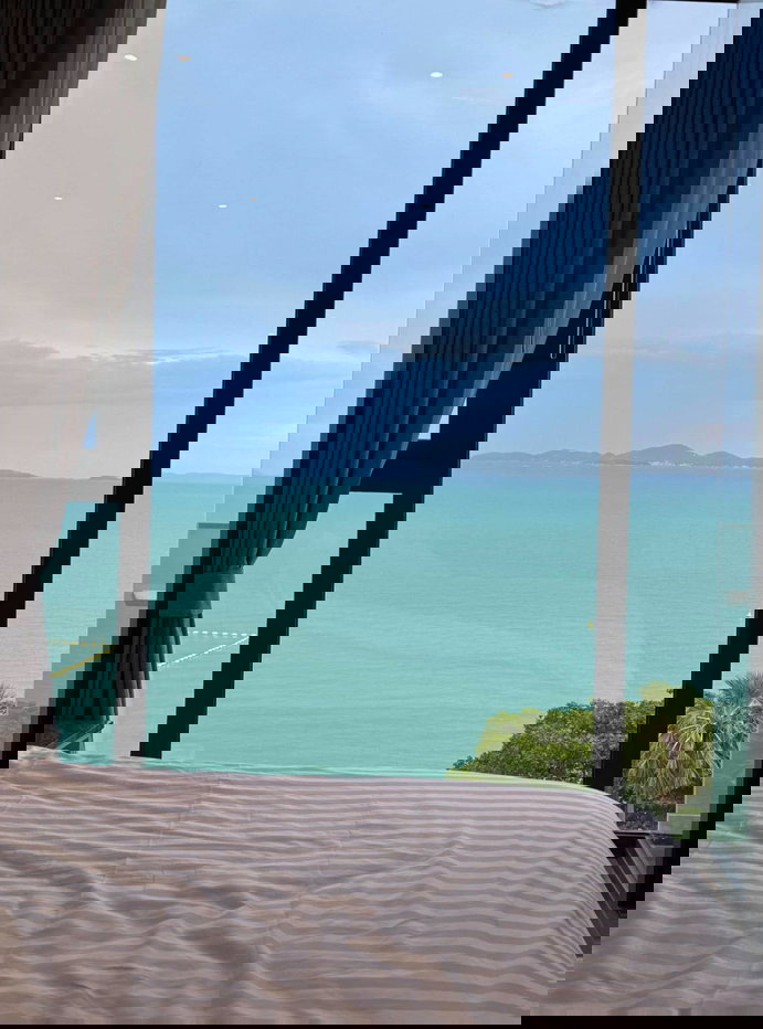 รูป KT0364📲LineID @556ryccg🏖️1ห้องนอน 39ตรม ชั้น10🌊วิวทะเล พร้อมเฟอร์นิเจอร์🦀AROM อารมณ์ วงศ์อมาตย์ พัทยาเหนือ - รูปที่ 8/11