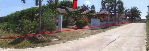 ที่ดินพร้อมสิ่งปลูกสร้าง 3285 ตร.วา อำเภอเมืองชุมพร ชุมพร 3.5M