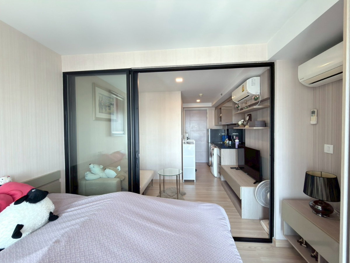 รูป ให้เช่าคอนโด ไนท์บริดจ์ สกายซิตี้ สะพานใหม่ ติดBTSสายหยุด พร้อมเฟอร์นิเจอร์ และเครื่องใช้ไฟฟ้าครบครัน ขนาด 22.78 ตร.ม. 10,000/เดือน - รูปที่ 5/11