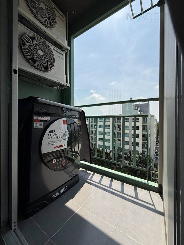 รูป ให้เช่าคอนโด ลุมพินี วิลล์ อ่อนนุช 46 อาคาร A1 ชั้น 8 1 ห้องนอน ขนาด 23 ตรม ใกล้ Seacon Square - รูปที่ 8/8