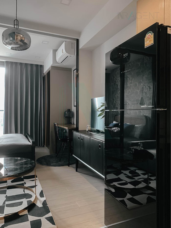 รูป 🔺 ให้เช่าคอนโด วันไนน์ไฟว์ อโศก-พระราม 9 อาคาร A ชั้น 33 1 ห้องนอน ขนาด 27 ตรม ใกล้ เซ็นทรัล พระราม 9 - รูปที่ 8/8