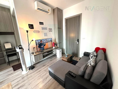 For rent condo KNIGHTSBRIDGE PRIME ON-NUT Building 1, Floor 29,1 bed room, Room size 28.00 sqm