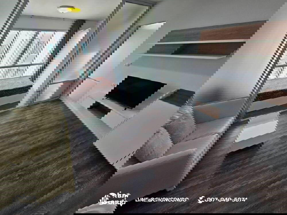 รูป DCondo ดีคอนโด ชั้น6 ตึกC ------------วิวสระ------------Tel 097-049-5874 (Line: @choncondo มี@ด้วย) - รูปที่ 10/12