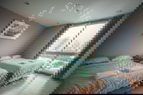 🌆เด็กจุฬาหาเพื่อนมาหารด่วน! Wish @ Samyan ห้องใหญ่ มีหลายเตียง ใกล้ MRT สามย่าน🚇✨