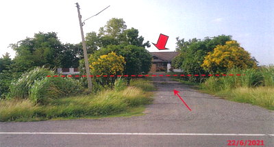 Land for sale Lopburi : LAND 2388 Sq.w. Tha Wung Lopburi for 2.6M