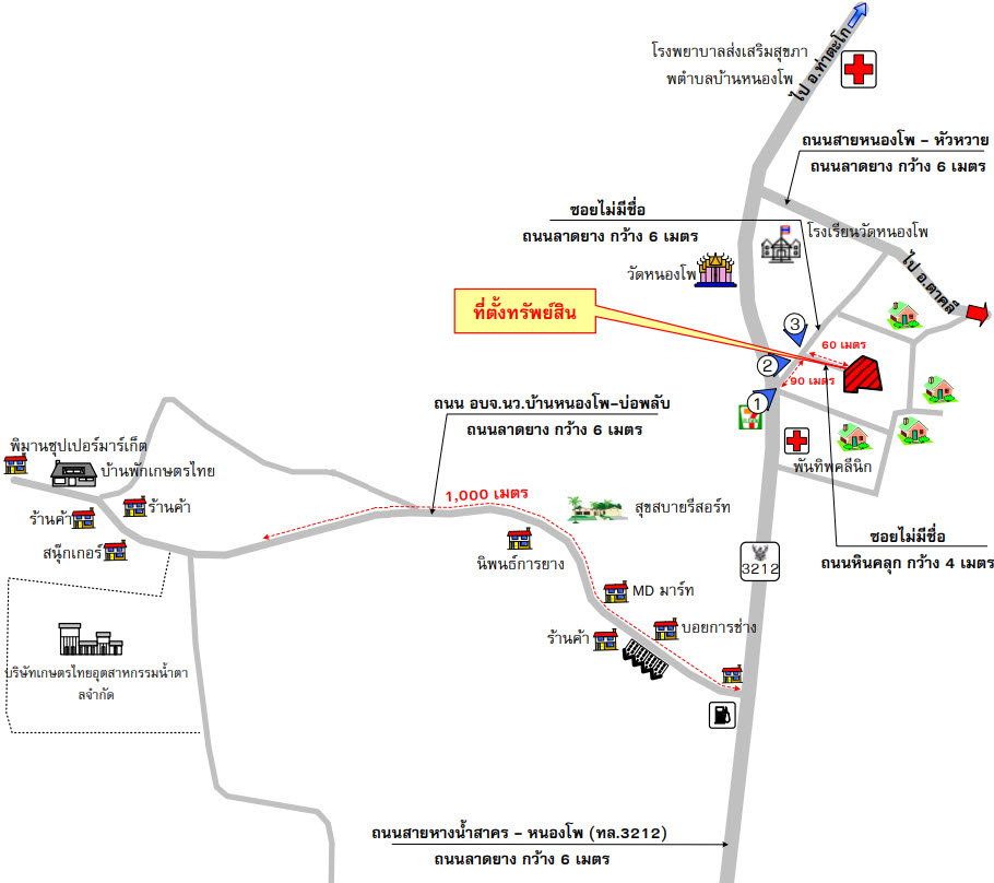 รูป ที่ดินพร้อมสิ่งปลูกสร้าง 631 ตร.วา ไม่ปรากฏ อำเภอตาคลี นครสวรรค์ 973,000 - รูปที่ 3/3
