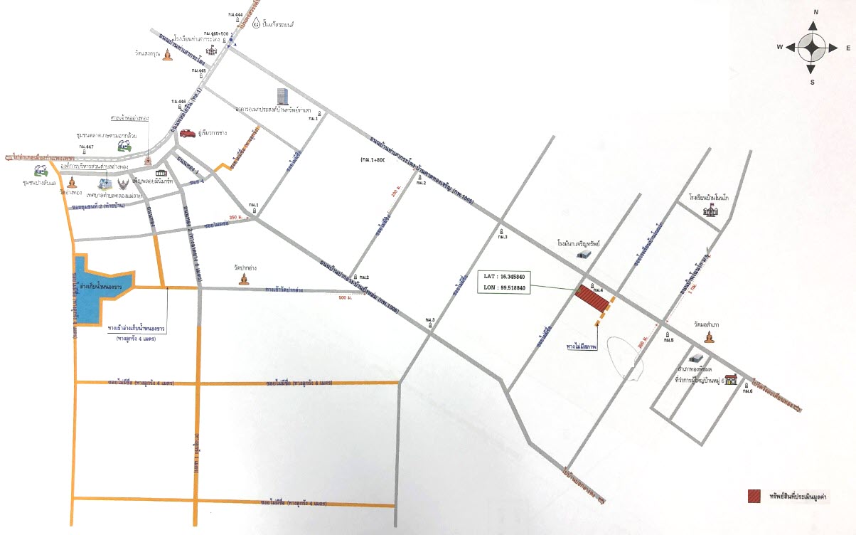 picture LAND 18200 Sq.w. Muang Kamphaeng Phet Kamphaeng Phet for 51.1M - 4/5