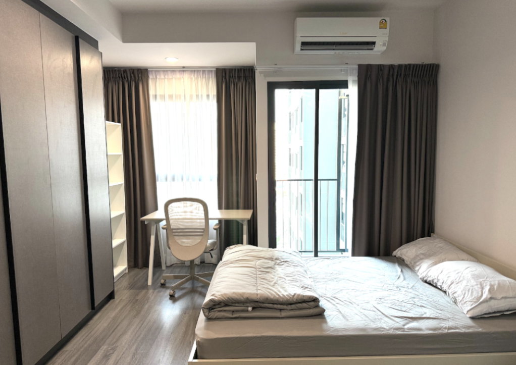 รูป 🔥  [Exclusive] Ideo Chula–Samyan | 28.8 ตร.ม. ชั้นสูง วิวโล่ง ทิศตะวันออก | 23,000 บาท/เดือน | ฟรี Wifi + ใกล้จุฬา - รูปที่ 3/10