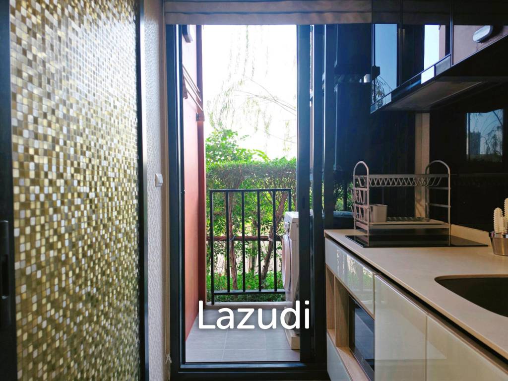 รูป 35.0 ตร.ม. 1 ห้องนอน 1 ห้องน้ำ คอนโดสำหรับ เช่าใน หัวหมาก - รูปที่ 6/7