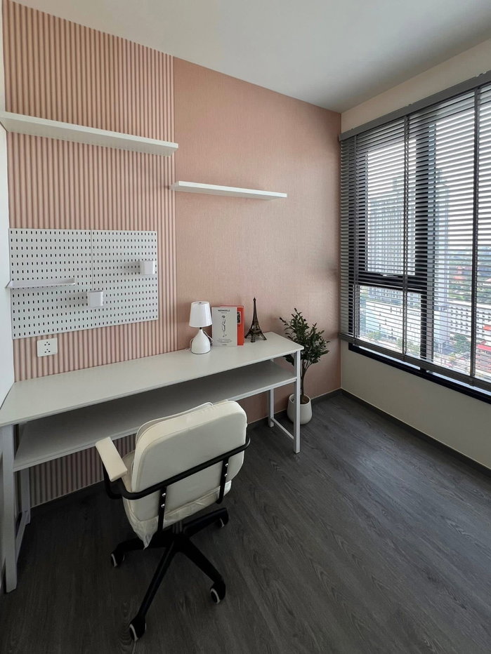 รูป ให้เช่า Modiz​ Avantgarde ห้องใหม่✨ ใกล้ ม.ธรรมศาสตร์ 2ห้องนอน  1 ห้องนอน 1 ห้องทำงาน(เพิ่มเตียงได้) ครัวแยก 37 ตรม. ชั้น 22 - รูปที่ 7/11