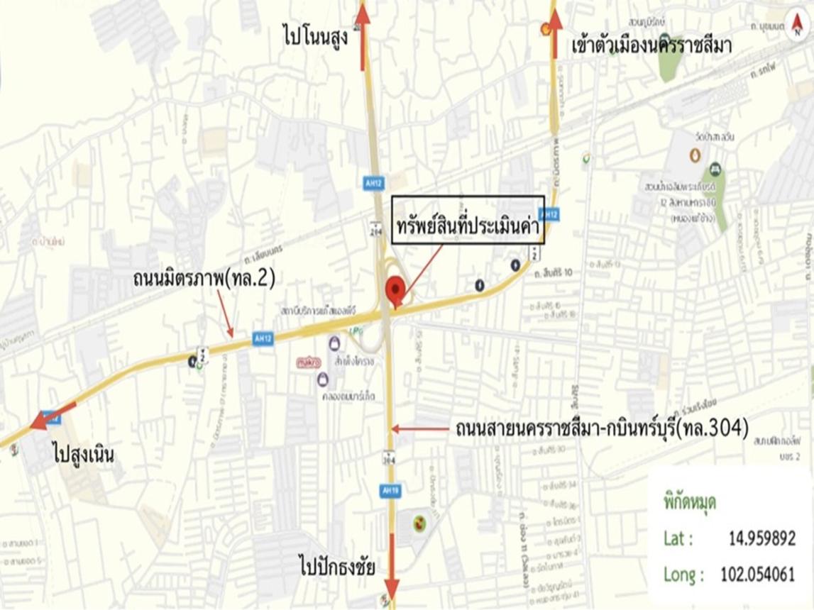 รูป อาคารที่ทำการสาขา 61.9 ตร.วา อาคารปิดทำการ สามแยกปักธงชัย นครราชสีมา เมืองนครราชสีมา นครราชสีมา 18.8M - รูปที่ 52/52