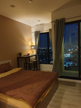 P-125468 River View Gem! 1 Bed at Knightsbridge Sky River Ocean - 9,000 THB Near BTS   | Line Id: @easycondoplus | 099-229-6397