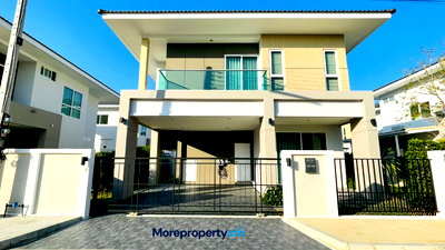 Houses for rent Chiang Mai : For Rent Detached House in B-Lieve Village — Wongwaen-Sankamphaeng, Chiang Mai Beautifully Decorated | Fully Furnished | Move-in Ready (ID:610HR)