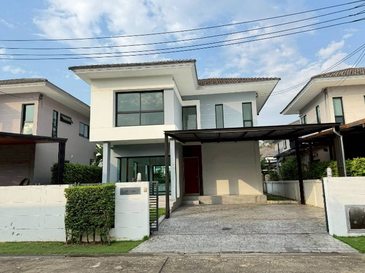 รูป (B040)​🏡 ด่วน! บ้านเดี่ยว ดี‘ฮาบีแทต ราชพฤกษ์ | งบแค่ 6.49 ล้าน พร้อมอยู่ - รูปที่ 2/8
