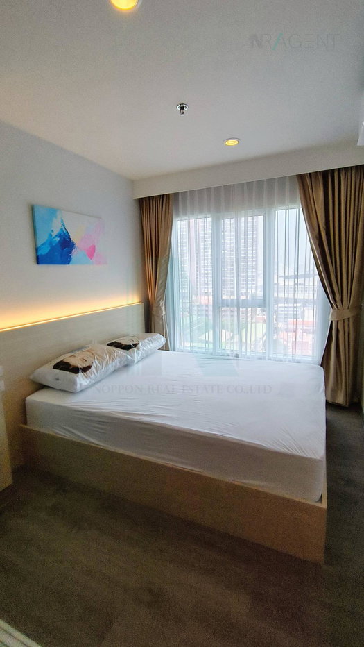 รูป ให้เช่าคอนโด รีเจ้นท์ โฮม บางนา อาคาร D ชั้น 15 1 ห้องนอน ขนาด 28.00 ตรม ใกล้ BTS บางนา - รูปที่ 2/8