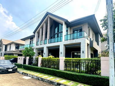 Houses for sale : 🔥 Luxury Corner Detached House | Bangkok Boulevard Chaengwattana 2 | Largest Type, Ready to Move In | Only 20.9 MB