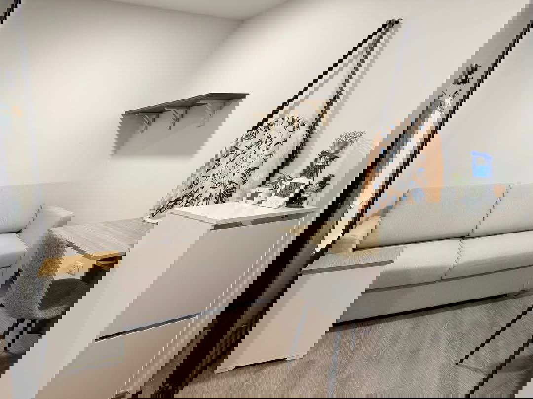 รูป code : H159 ว่างแล้ว!! คอนโดให้เช่า เฟล็กซี่ สาทร–เจริญนคร เฟส 1 (Flexi Sathon–Charoennakhon Phase 1) | ใกล้ BTS กรุงธนบุรี พร้อมเข้าอยู่ - รูปที่ 3/12