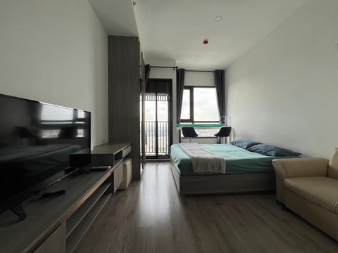 P-113834 City View! Knightbridge Prime Onnut 1 Bed Near Onnut BTS 19,000 THB | Line Id: @easycondoplus | 099-229-6397