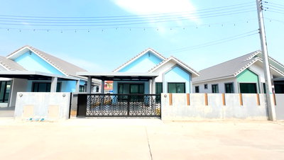 บ้านเดี่ยว นครปฐม : บ้านเดี่ยวสร้างใหม่ ชั้นเดียว ซอยโรงน้ำแข็ง2 กำแพงแสน นครปฐม