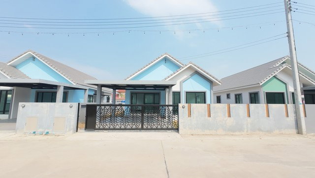 รูป บ้านเดี่ยวสร้างใหม่ ชั้นเดียว ซอยโรงน้ำแข็ง2 กำแพงแสน นครปฐม - รูปที่ 1/47