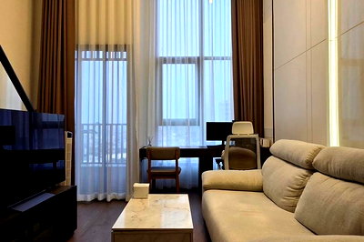 คอนโดให้เช่า : 🔥เช่าด่วน !! วิวเมือง !! Park Origin Chula - Samyan, 1 ห้องนอน Duo, 1 ห้องน้ำ, ชั้นสูง 25++, เพดานสูง!!🔥Code C20240800105 แต่งครบ, พร้อมเข้าอยู่📣📣