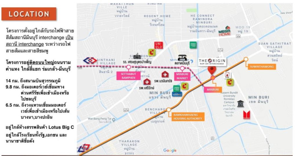 รูป ให้เช่าคอนโดติดรถไฟฟ้า 𝗧𝗛𝗘 𝗢𝗥𝗜𝗚𝗜𝗡 𝗥𝗔𝗠 𝟮𝟬𝟵 𝗜𝗡𝗧𝗘𝗥𝗖𝗛𝗔𝗡𝗚𝗘 2 สาย, 23 ตรม. ห้องใหม่แกะกล่อง ไม่เคยปล่อยเช่า - รูปที่ 28/33