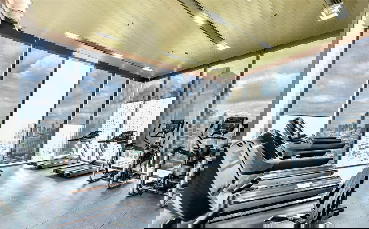 รูป ✨ ใช้ชีวิตเหนือระดับใจกลางสาทร ในห้องพักหรูวิวเมืองพาโนรามา Nara 9 สาทร-นราธิวาส ห้องสวย สภาพใหม่ แต่งครบสไตล์ Modern 💕 - รูปที่ 12/13