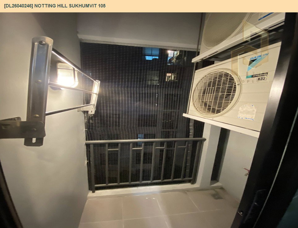 รูป DL26040246 ให้เช่าคอนโด น็อตติ้ง ฮิลล์ สุขุมวิท 105 (Notting Hill Sukhumvit 105) ใกล้ BTS แบริ่ง พร้อมเข้าอยู่ โทรด่วน 0842740999 LineID @523dslwi - รูปที่ 7/7