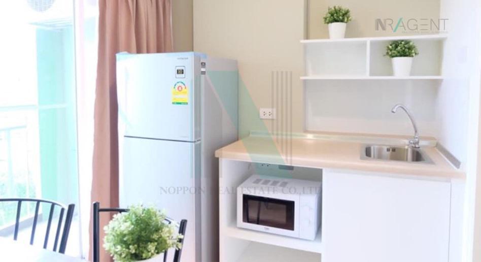 รูป 🎉 ให้เช่าคอนโด ลุมพินี วิลล์ สุขุมวิท 76 - แบริ่ง สเตชั่น อาคาร D ชั้น 7 1 ห้องนอน ขนาด 23.00 ตรม ใกล้ Imperial World สำโรง - รูปที่ 4/8