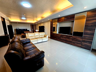 Condos for rent : ST502/Rent a luxury riverfront condo, 3 bedrooms, big space like being at home at Supalai River Resort.