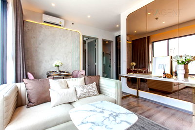 Condos for rent : 📣Nice room!📣 For Rent Condo KNIGHTSBRIDGE PRIME ONNUT Building 1, Floor 42,2 bed room, Room size 55.00 sqm