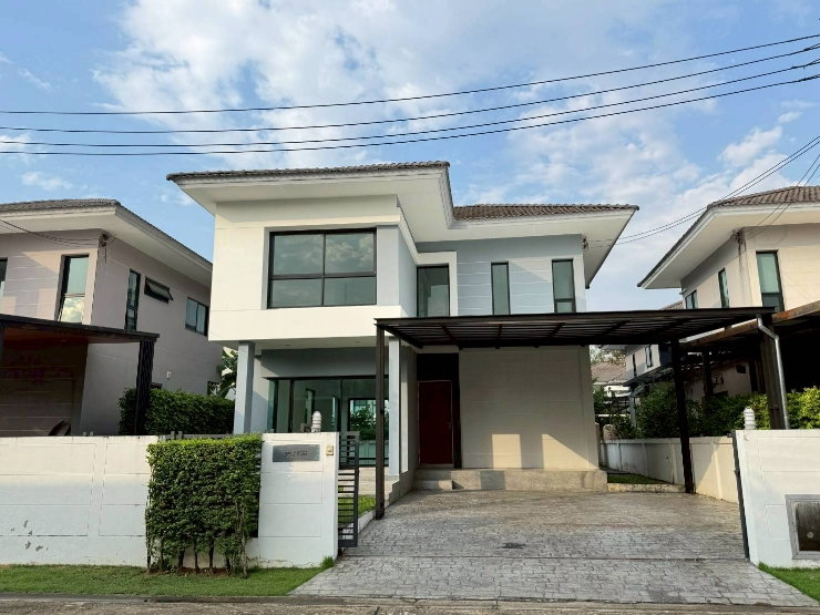 รูป (B040)​🏡 ด่วน! บ้านเดี่ยว ดี‘ฮาบีแทต ราชพฤกษ์ | งบแค่ 6.49 ล้าน พร้อมอยู่ - รูปที่ 1/8