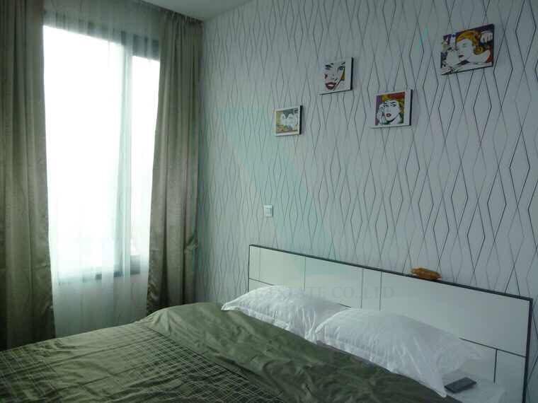 รูป 🚩 ให้เช่าคอนโด คีนน์ บาย แสนสิริ อาคาร 1 ชั้น 17 1 ห้องนอน ขนาด 35.00 ตรม ใกล้ ใกล้ Tops Market สุขุมวิท 41 - รูปที่ 3/8