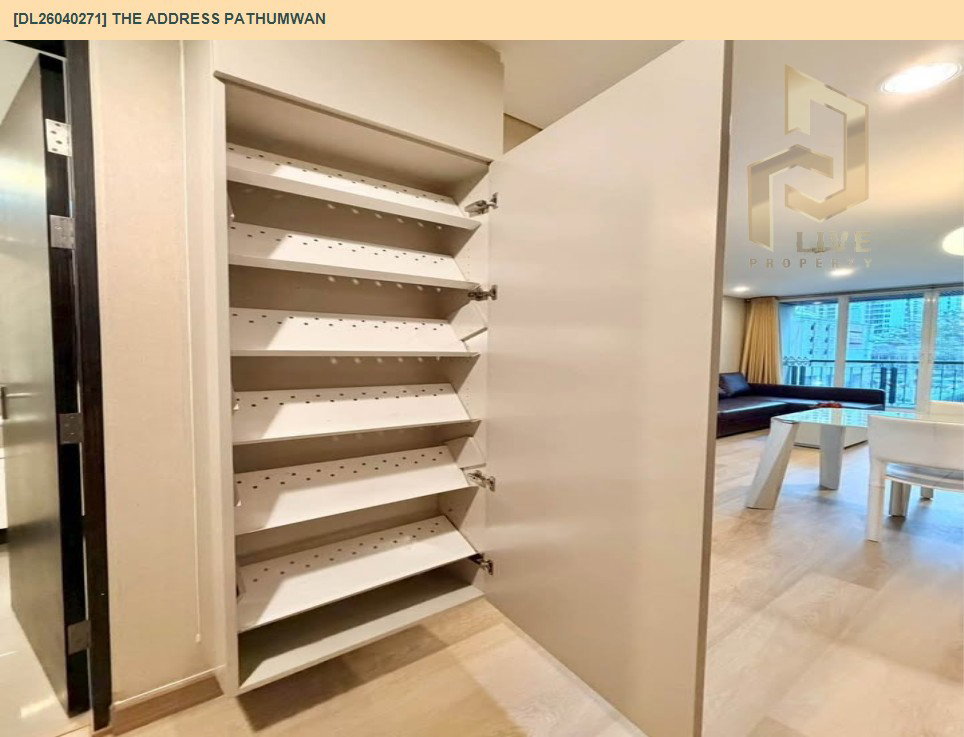 รูป DL26040271 ให้เช่าคอนโด ดิ แอดเดรส ปทุมวัน (The Address Pathumwan) ใกล้ BTS พญาไท พร้อมเข้าอยู่ โทรด่วน 0653619502 LineID @897iyzll - รูปที่ 10/15
