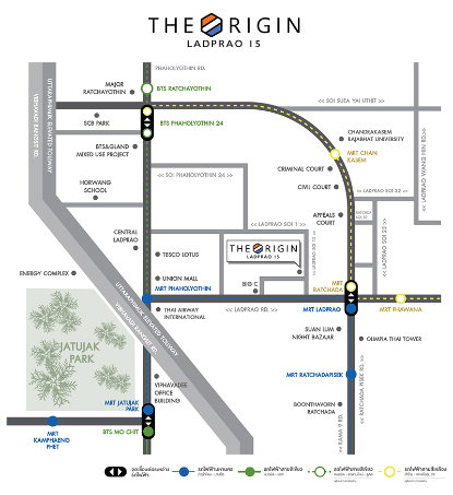 รูป ให้เช่าคอนโด The Origin ลาดพร้าว 15 1 ห้องนอน 1 ห้องน้ำ ขนาด 27 ตร.ม. - รูปที่ 19/19