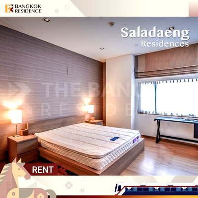 คอนโดให้เช่า :  คอนโดให้เช่า💎 Saladaeng Residences ใกล้ BTS ศาลาแดง 35K 1นอน 68ตรม 💚 ห้องสวย ราคาดี 
