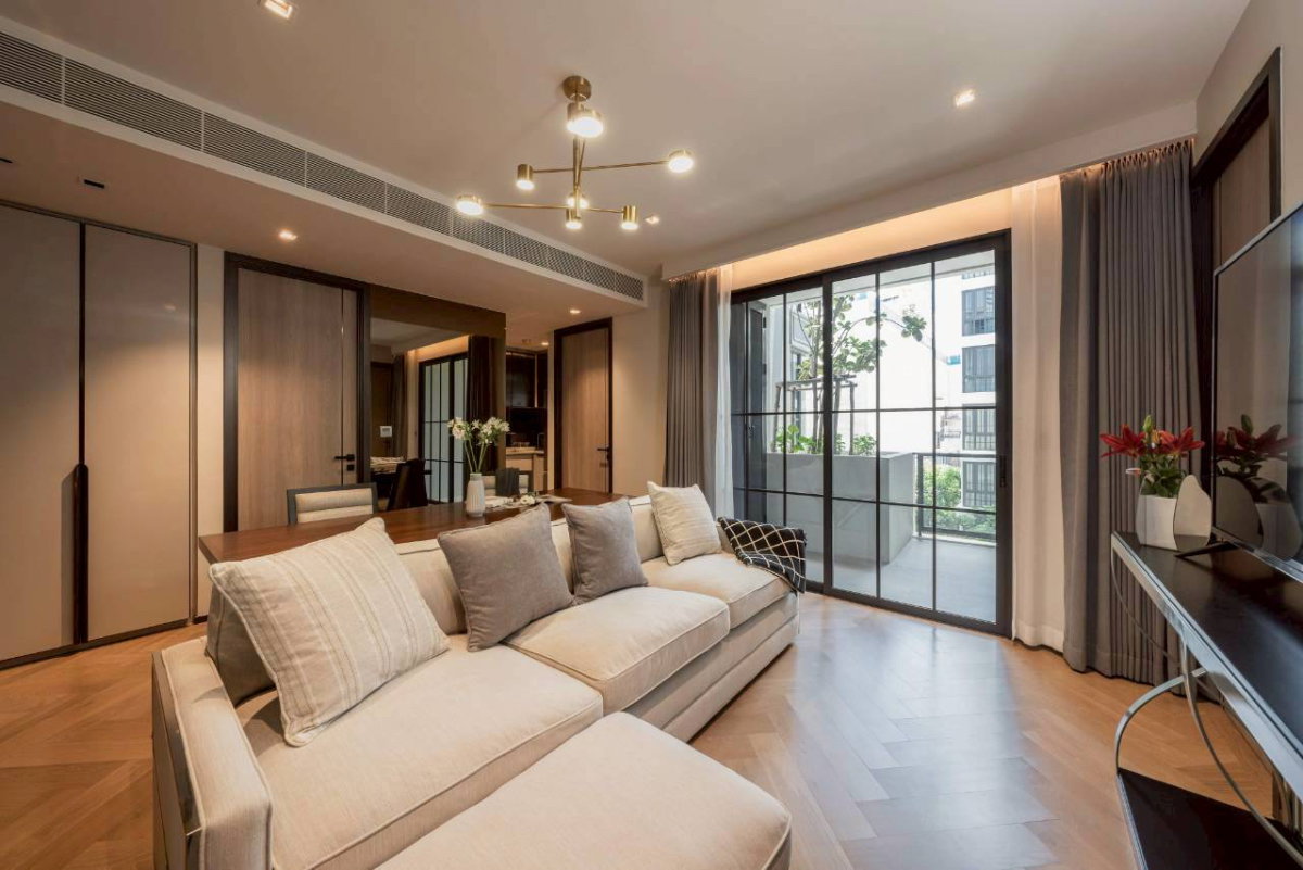 รูป 🏠The Reserve Sukhumvit 61 70 ตร.ม. 2ห้องนอน2ห้องน้ำ ใกล้BTSเอกมัย ☎️0862233524 - รูปที่ 3/27