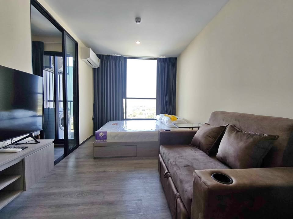 รูป ให้เช่า ดิ ออริจิ้น สุขุมวิท - สายลาด E22 สเตชั่น มีเฟอร์นิเจอร์+เครื่องใช้ไฟฟ้าครบ - รูปที่ 2/10