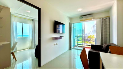 Condos for rent Jomtien Sai 1 : For Rent • Sea View Condo at Trio Gems | 1 BED | 10K | 37 Sqm