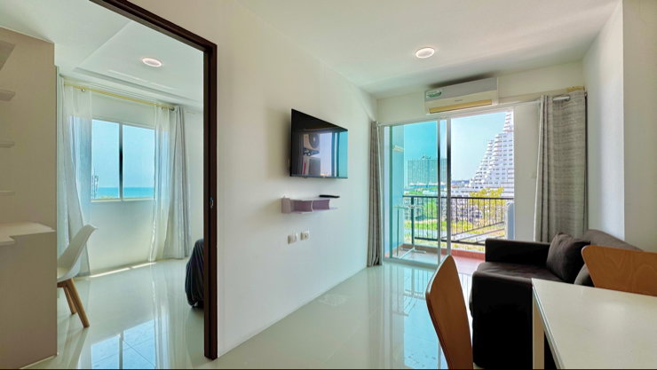 รูป ให้เช่า • คอนโดวิวทะเลที่ Trio Gems | 1 ห้องนอน | 10K | 37 ตร.ม. - รูปที่ 1/13