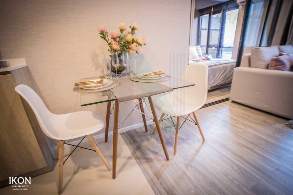 picture ð For Rent Condo IKON SUKHUMVIT 77 Building A, Floor 4,1 bed room, Room size 30 sqm - 7/8